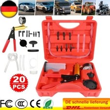 Handheld Vakuum Druckpumpe Tester Set Bremsflüssigkeit Entlüftung Kit W/Box