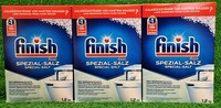 (3283€/Kg) 3X Finish Calgonit Spezial Salz Schutz Vor Kalk 1,2Kg Versand 0€
