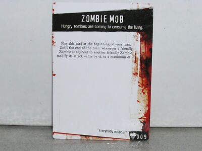 Horrorclix Freakshow #009 Zombie Mob
