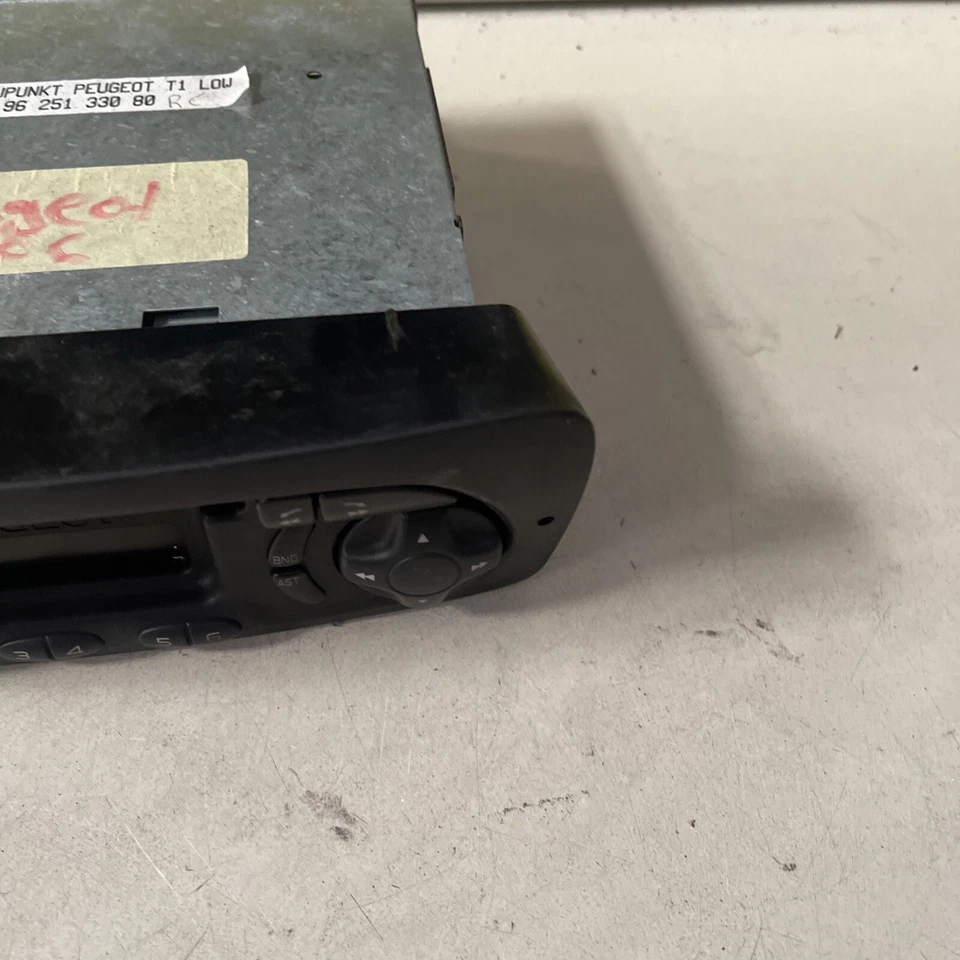 RADIO  PEUGEOT 206 Renault MASTER DESDE '989625133080 7648140392 - Bild 4 von 4