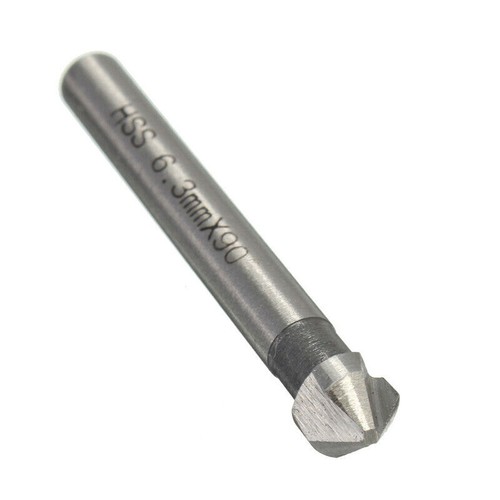 3 Flutes 90 Degree HSS Chamfer Cutter Bit Chamfering Countersink Drill Bits AO - Picture 4 of 18