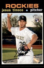 2020 Topps Heritage #628 Jesus Tinoco Rookie