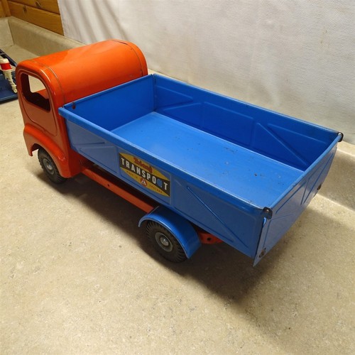 Vintage Tri-Ang Transport Tipper Truck, Pressed Steel 19", L Bros. England - Picture 2 of 21