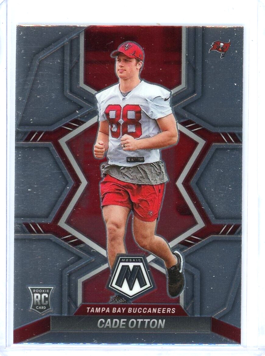Cade Otton Rookie RC 2022 Panini Mosaic Base #361 Tampa Bay Buccaneers