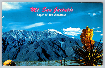 San Jacinto Angel Mountain Desert Hot Springs Santa Ana Postcard