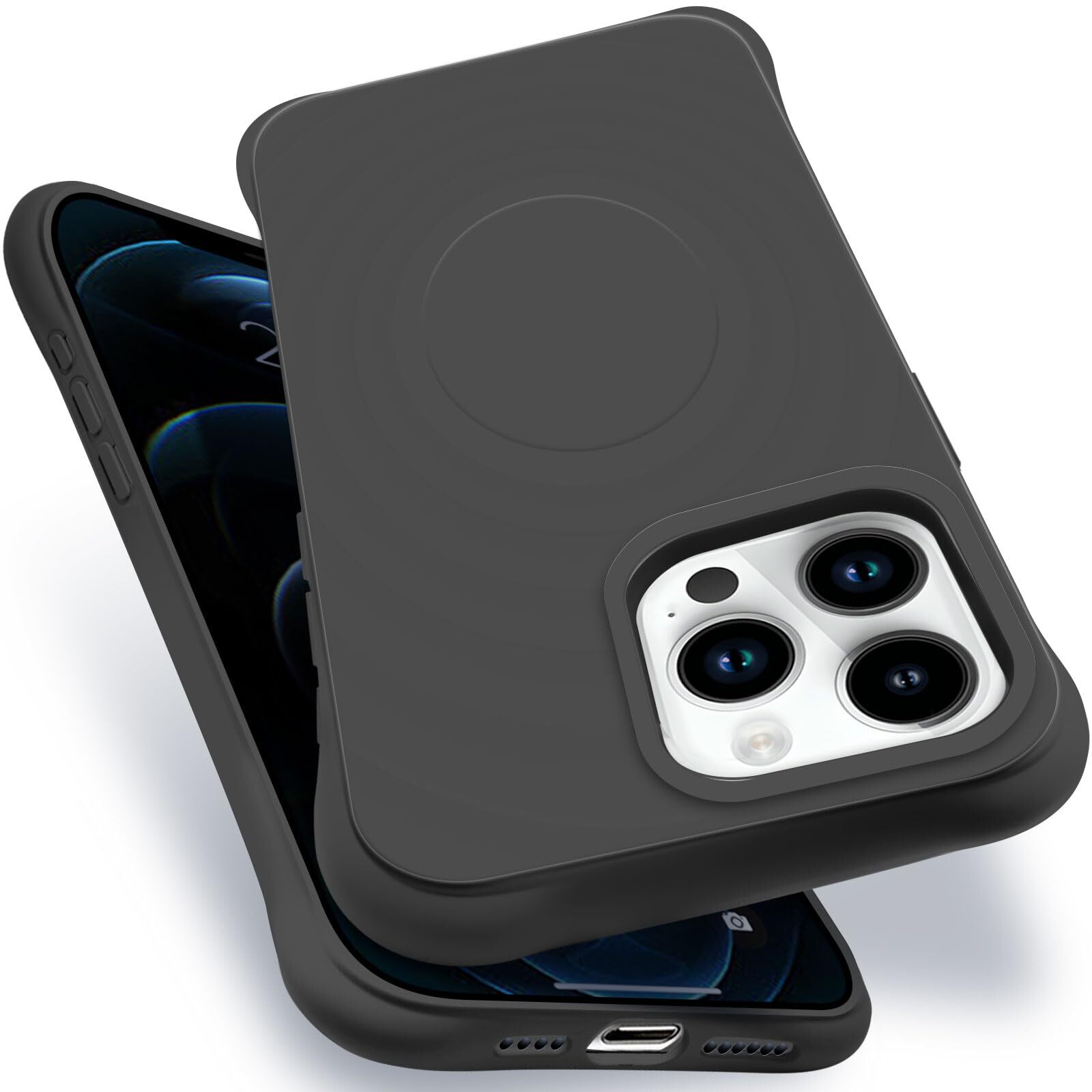 for iPhone 12ProMax MagSafe Compatible Case Shockproof US Military MIL Stan 509