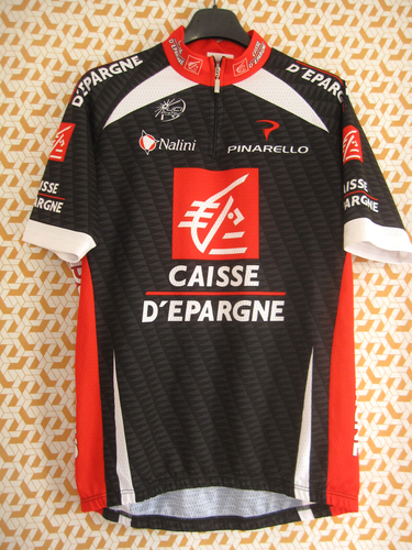 CYCLISME carte cycliste IMANOL ERVITI équipe CAISSE D'EPARGNE 2007