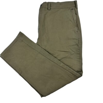 Mack Weldon Men s Cotton Everyday Performance Tech Chino Pants Brown   34x27