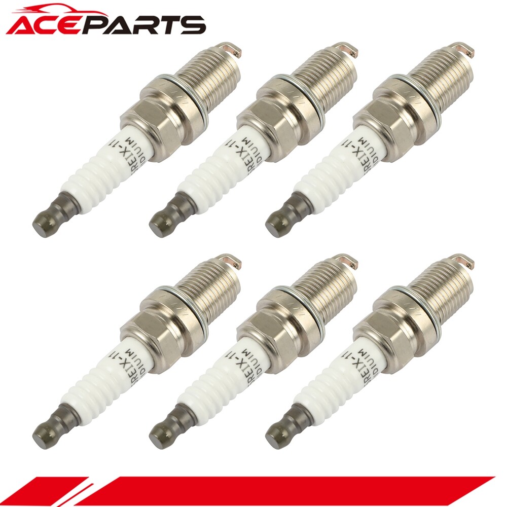 6x Iridium  Platinum Spark Plugs For 2007-2011 Hyundai Azera 3.3L 3.8L V6