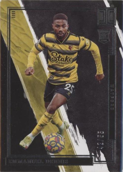 2021-22 Panini Impeccable Premier League Emmanuel Dennis #124 - 1 of 1