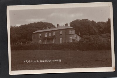 Postkarte Wildboarclough bei Macclesfield Cheshire Blick auf Cragg Hall frühe RP