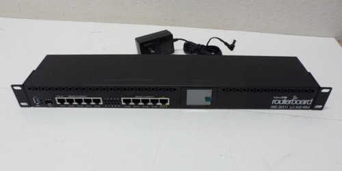 MikroTik RB3011 UiAS-RM 10 Ports Rackmontage Gigabit Ethernet Router