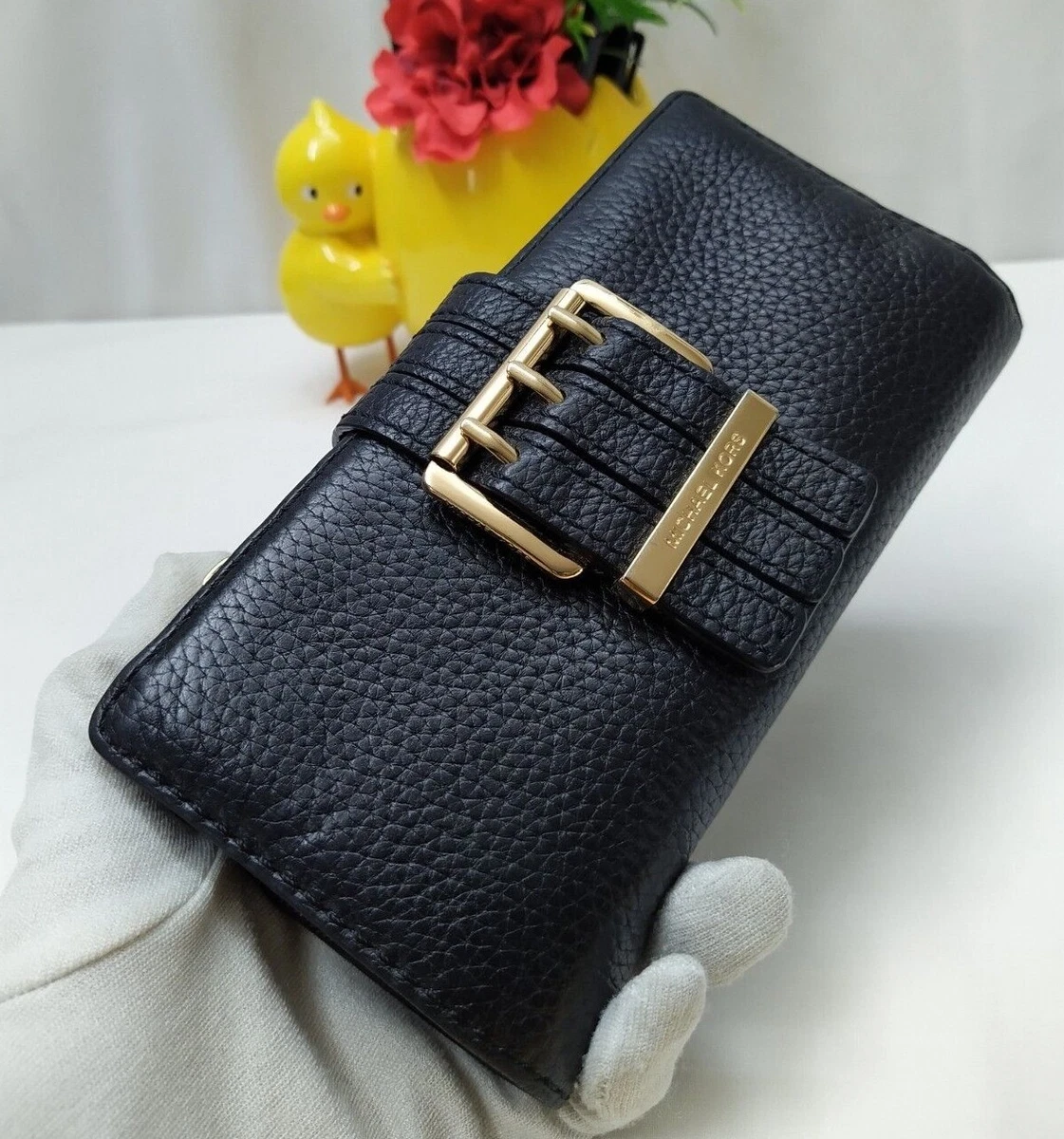 Michael kors buckle wallet Clearance
