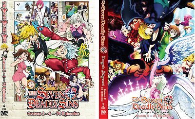 DVD Nanatsu No Taizai - The Seven Deadly Sins Complete Season 1-5