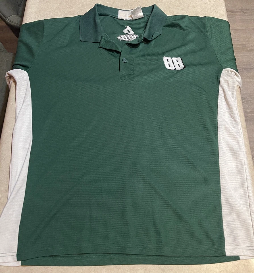 Polo NASCAR Dale Earnhardt JR #88 AMP Energy para hombre XXL círculo de ganadores Foto 4 de 4