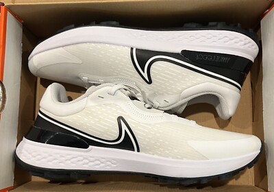 NEW NIKE men\'s infinity pro two spikeless golf shoes in white black Nike Men main image 2
