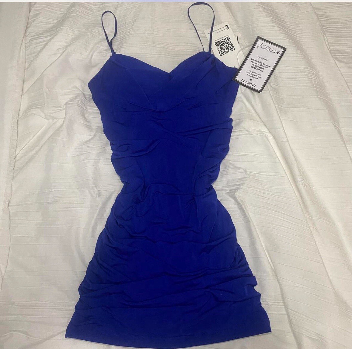 macys blue dress Audrey Dress Short Sleeve (Royal Blue Pattern) – Yakira Bella