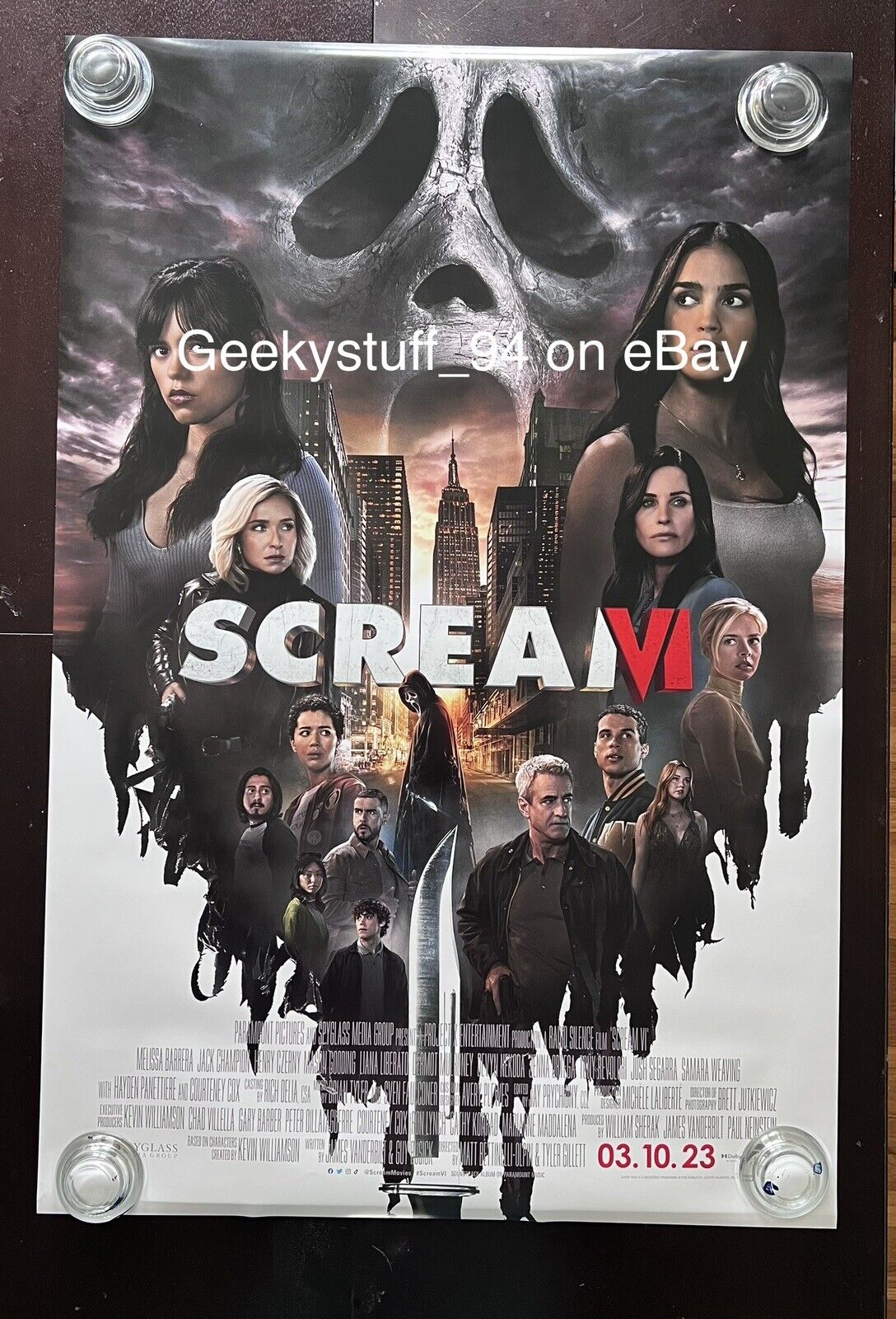 Scream VI Movie - Scream 6 movie 2023 poster Poster for Sale by