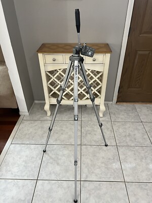 Trépied Velbon VG-3 Pro Aluminium - Vintage, Réglable, Pour Appareil/caméscope