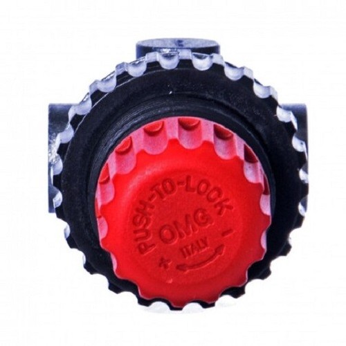 Druckminderer für Druckluft Werkzeug Luftregler 2X1/4" 1X1/8" Dreiweg OMG - Bild 2 von 3