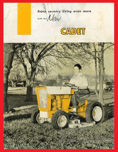 Nuevo folleto a color International Cub Cadet de IH International Harvester - Imagen 2 de 10