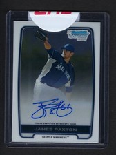2012 Bowman Chrome Autograph *** JAMES PAXTON   #BCA-JP Auto   MINT