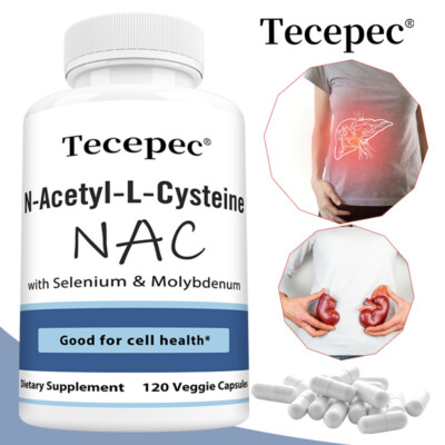 N-Acetyl L-Cysteine (NAC) 600mg | 30/60/120 Capsules Max Strength Veg Caps