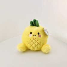 Aurora World Plush - Palm Pals - PERKY PINEAPPLE 5 inch - New Stuffed Animal