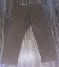 Weatherproof Vintage Stretch Canvas Flex Utility Pant Trevorland Brown 40x30 NEW