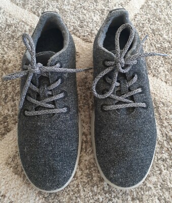 Allbirds Wool Runner Up Athletic Lace Up Running Shoe Mens Size 9 Gray Allbirds Wool Runner Gray Sneakers Athletic Shoes Lace Up  main image 3