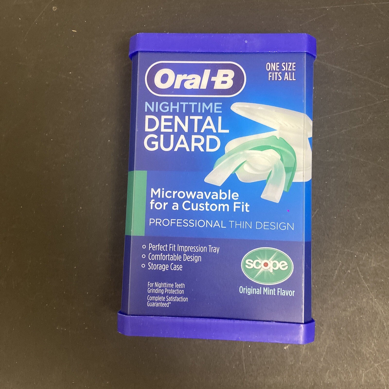 OralB Nighttime Dental Guard Professional Thin Design Scope One Size