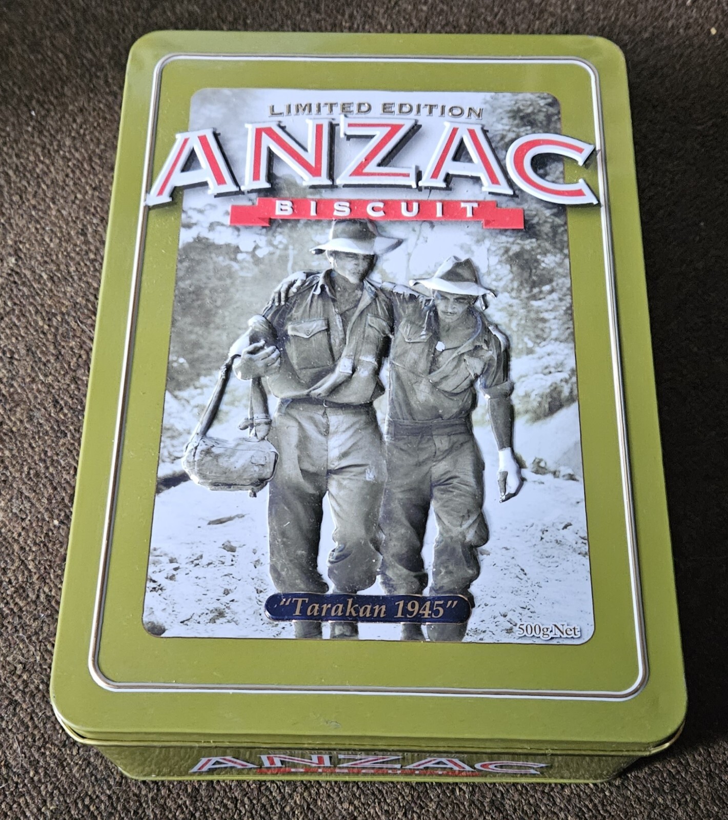 anzac biscuit tin limited edition in excellent condition eBay