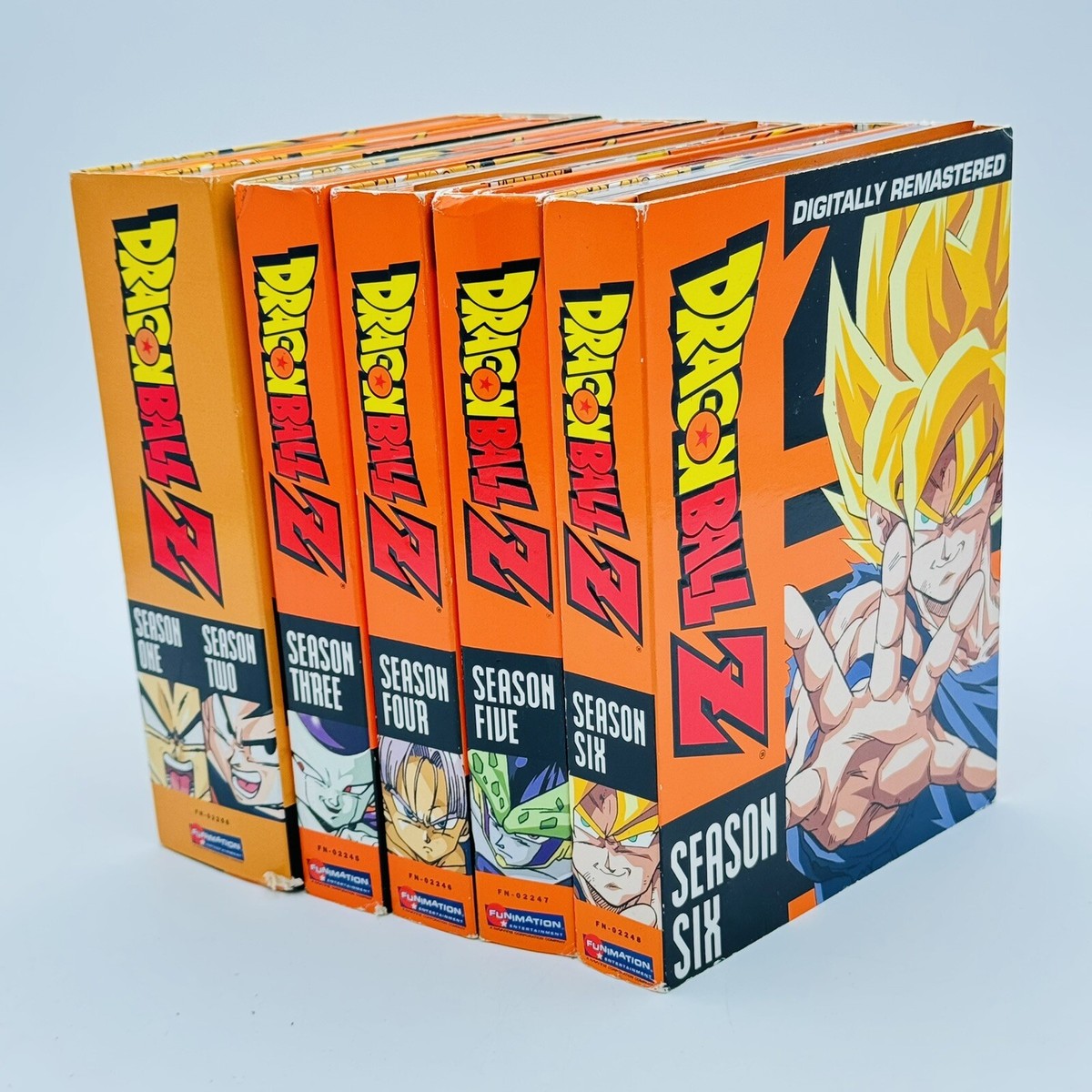 Dragon Ball Z Digitally Remastered Seasons 1-6 DVD Series EUC | eBay
