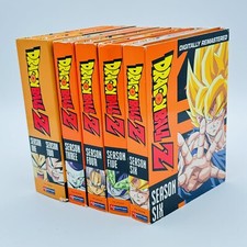 Dragon Ball Z Digitally Remastered Seasons 1-6 DVD Series EUC