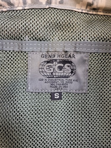 U.S. ABU Tactical Fighting Load Carrier Vest GCS GEN3 HGEAR- Size S, S/M - Picture 3 of 3