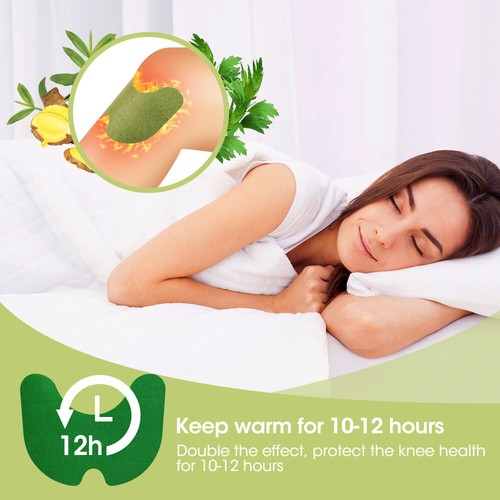 Wormwood Herbal Wellnee Knee Pain Relief Pads Warming Plaster Joint Ache Sticker - Picture 8 of 22