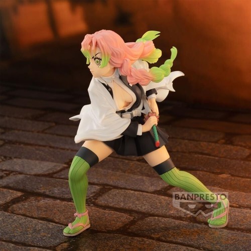 BANDAI Demon Slayer Vibration Stars Love Mitsuri Kanroji Swordsman Statue Figure - Picture 3 of 7