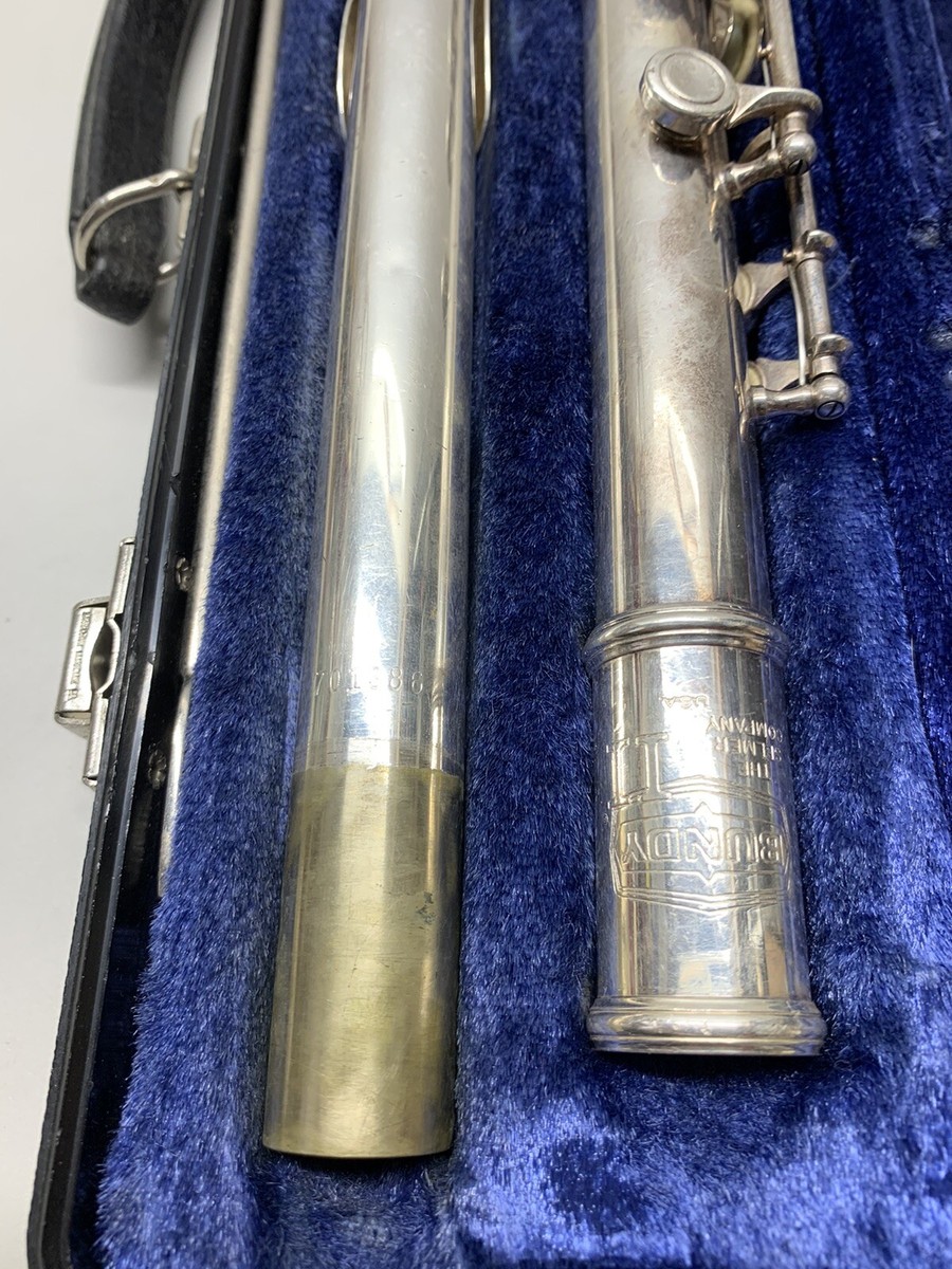 Bundy II Flute By The Selmer Company USA Complete Untested
