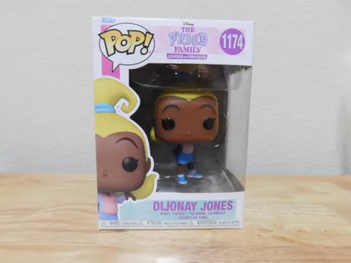 New Funko Pop Disney The Proud Family #1174 Dijonay Jones vinyl figure