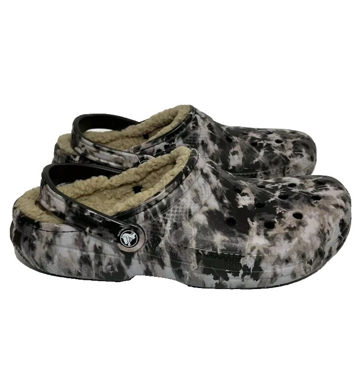 Crocs резиновые камуфляжные сандалии для мужчин