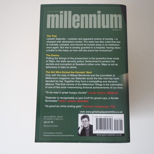 Stieg Larsson Millennium Trilogy + The Girl In The Spider's Web 4 Book Bundle - Picture 8 of 13