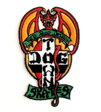 Dogtown Skateboards OG Jim Muir Red Dog Patch 2.75" - FREE SHIPPING!