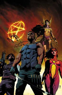 Strikeforce #1 24'' x 36'' Poster by Andrea Sorrentino NEW ROLLED Blade Angela