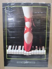 vintage Piano Padys Photography 1984 Ballerina Dancer 16494