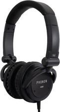PHONON 4400 Mobile Headphones Wired Foldable HiFi Sealed Black for DJ from Japan
