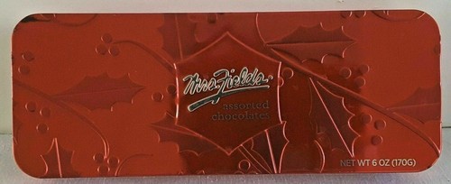 Rare Vintage Mrs Fields Assorted Chocolates Decorative Tin Storage Box Holiday - Picture 4 of 6