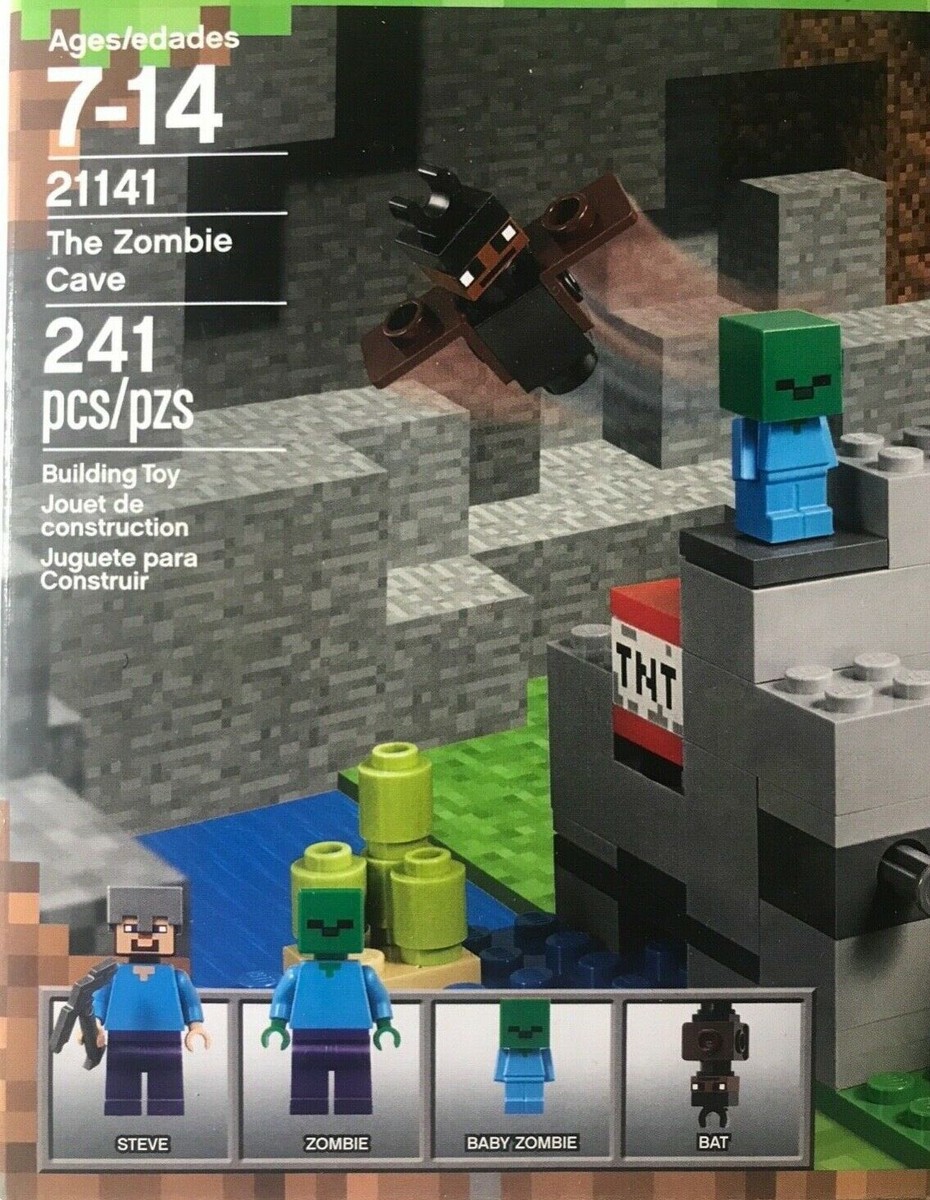 LEGO MINECRAFT 21141 The Zombie Cave Minecraft (241 Pieces