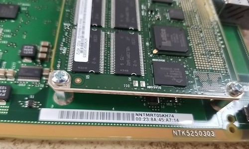 Ciena 6500 2x10G OTR 4xXFP Optical Transponder Card Module WOWUAYWKAA NTK530PGE5 - Afbeelding 17 van 20
