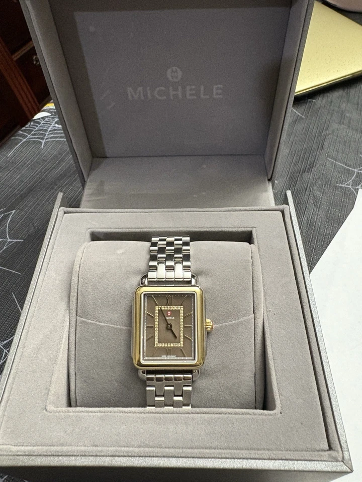 Reloj pulsera Michele Deco II diamantes Foto 2 de 4