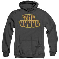Pontiac Judge Logo Mens Heather Hoodie Black Officially Licensed